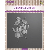 Nellie Snellen 3D Embossing Folder - Square Fuchsia