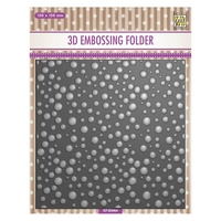 Nellie Snellen Background 3D Embossing Folder - Snow