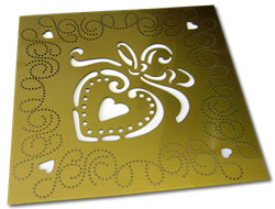 Embossing & Pricking Plastic Stencil DBB2