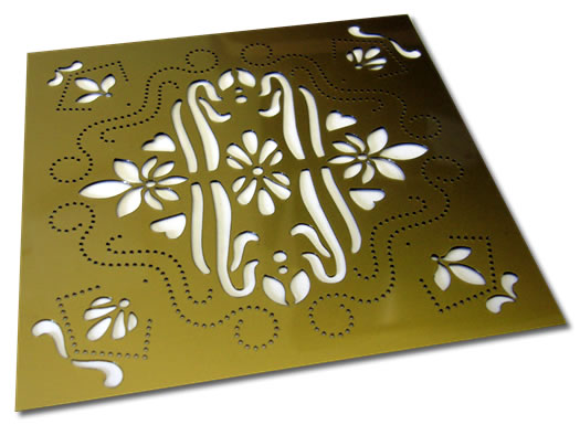 Embossing & Pricking Plastic Stencil DBB2