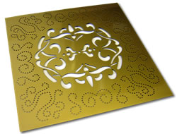 Embossing & Pricking Plastic Stencil DBB2