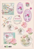 Marianne Design Decoupage Sheets - Rose Garden nr. 2 Marianne Design Decoupage Sheets - Rose Garden nr. 2