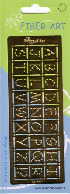 Fiber Art - Alphabet DV5 Fiber Art - Alphabet DV5