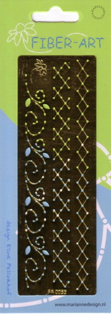 Fiber Art - Borders 1 DV5 Fiber Art - Borders 1 DV5