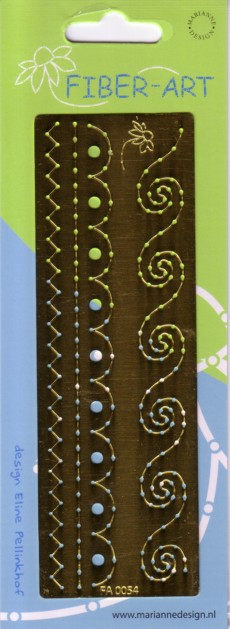 Fiber Art - Borders 2 DV5 Fiber Art - Borders 2 DV5