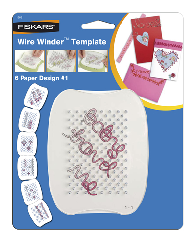 Fiskars Wire Winder Template - Design 1