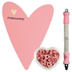 CLEARANCE Fiskars Eyelet Setter Heart Starting Set