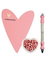 Fiskars Eyelet Setter Heart Starting Set