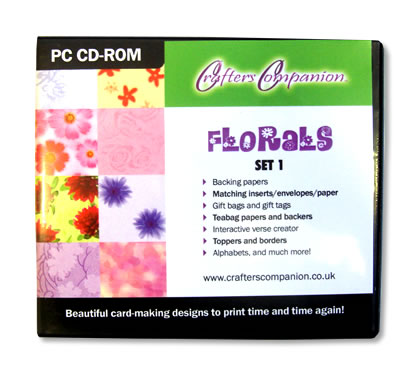 Florals Set 1 CD-ROM Clearance