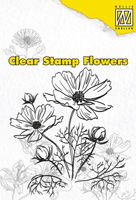 Nellie Snellen Clear Stamp Flowers - Anemone Nellie Snellen Clear Stamp Flowers - Anemone