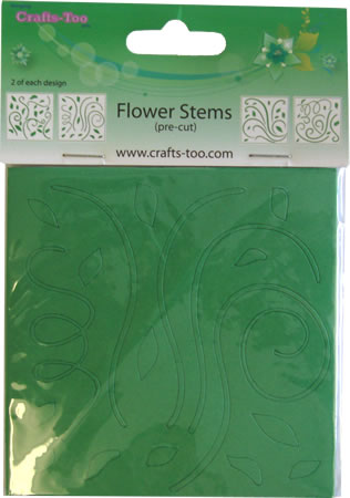 Crafts Too Flower Stems (pre-cut) - 8pcs