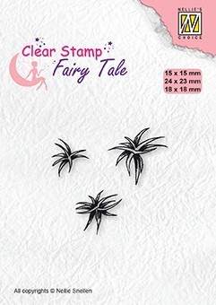 Nellie Snellen Clear Stamp Fairy Tale - Tussucks of Grass