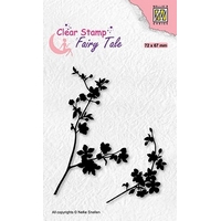 Nellie Snellen Clear Stamp Fairy Tale - Blooming Branch 2