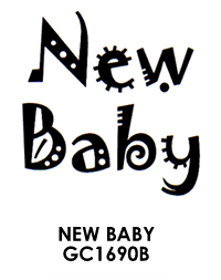 CLEARANCE Hobby Art Stamp  Collection - New Baby