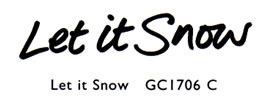 CLEARANCE Hobby Art Stamp  Collection - Let It Snow