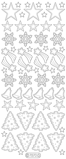 Starform Glitter Stickers