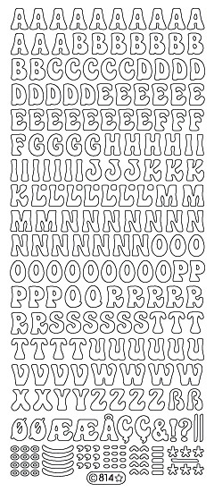 Starform Glitter Stickers