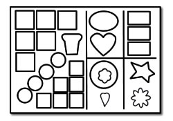 Crafts Too Shape Embossing/Score Board DA1