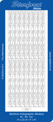 Starform Holographic Stickers - Vertical Happy Birthday Starform Holographic Stickers - Vertical Happy Birthday