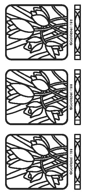 Peel Off Sticker - Tulip