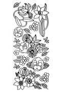 Peel Off Sticker - Large Flowers
