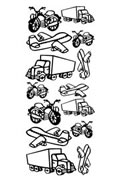 Peel Off Sticker - Transport Peel Off Sticker - Transport