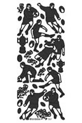 Peel Off Sticker - Rugby Peel Off Sticker - Rugby