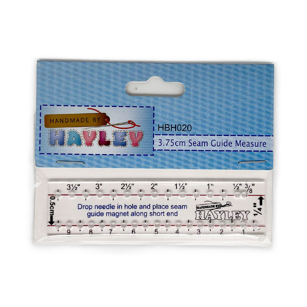 Handmade By Hayley - 3.75cm Seam Guide Measure