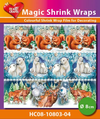 Magic Shrink Wraps - Animals  8cm