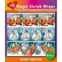 Magic Shrink Wraps - Animals Ø 8cm Magic Shrink Wraps - Animals Ø 8cm