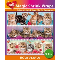 Magic Shrink Wraps, Kittens ( 8 cm)