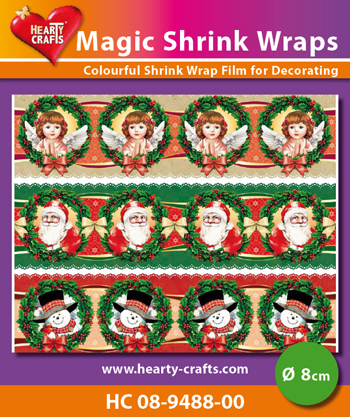 Magic Shrink Wraps - Christmas  8cm