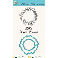 Nellie Snellen Cutting Die & Clear Stamps - Little Prince or Princess