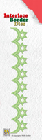 Nellie Snellen Interlace Border Dies Christmas - Stars