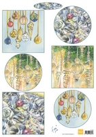 Marianne Design Decoupage - Christmas Baubles