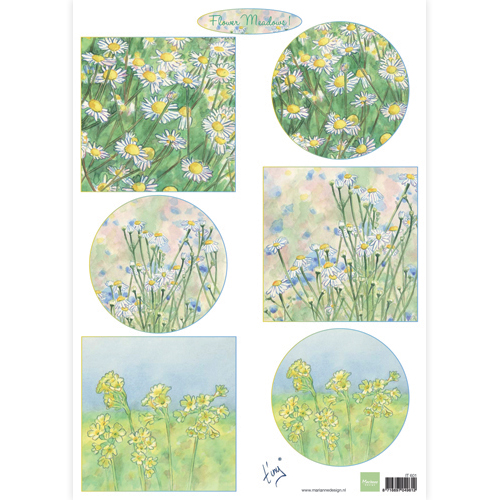 Marianne Design Decoupage - Tiny's Flower Meadow 1 pack of 10