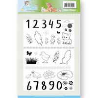 Jeanine's Art Young Animals Clear Stamps