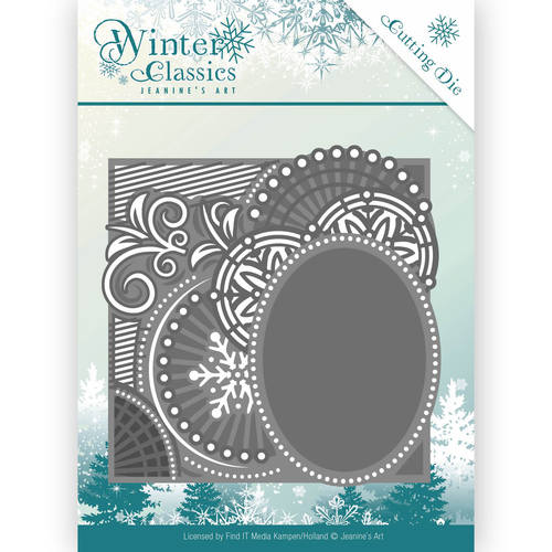 Jeanines Art Cutting Die Winter Classics - Curly Frame