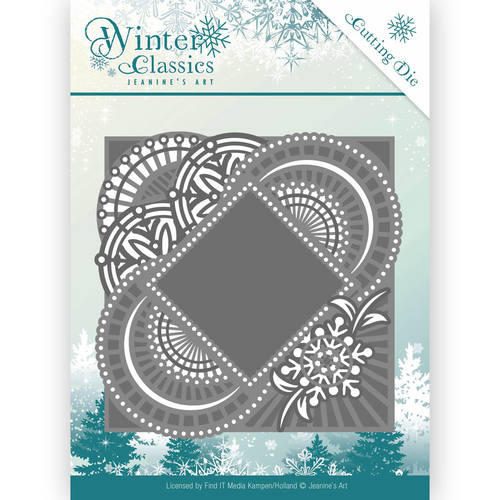 Jeanines Art Cutting Die Winter Classics - Mirror Frame