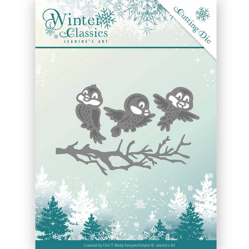 Jeanines Art Cutting Die Winter Classics - Winter Birds