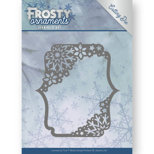 Jeanine's Art Frosty Ornaments Cutting Die - Rectangle Ornament