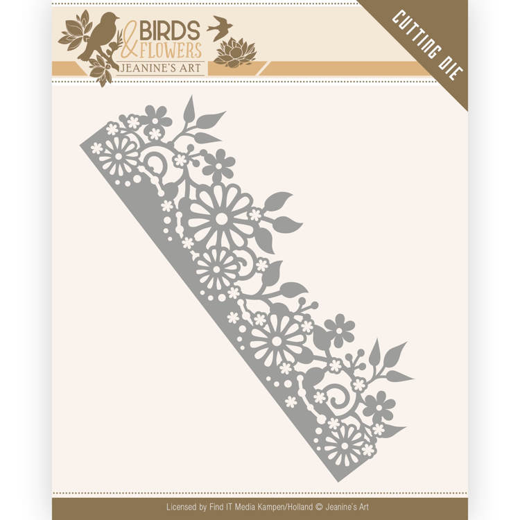 Jeanine's Art Birds and Flowers Cutting Dies - Daisy Border