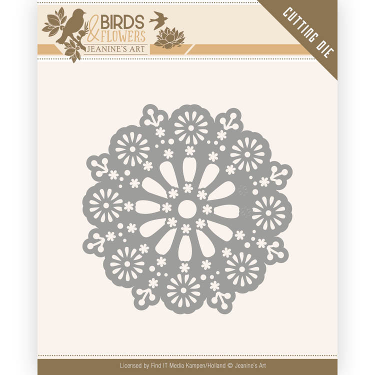 Jeanine's Art Birds and Flowers Cutting Dies - Daisy Circle