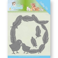 Jeanine's Art Young Animals Cutting Die - Feathers all Around