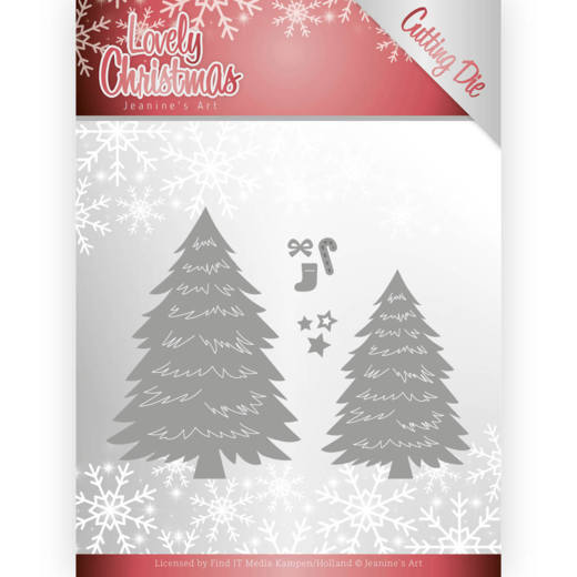 Jeanine's Art Lovely Christmas Cutting Die - Lovely Trees