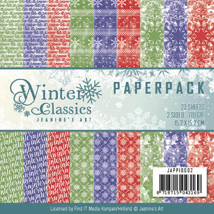 Jeanines Art Winter Classics Paperpack