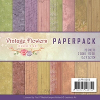 Jeanine's Art Vintage Flowers Paper Pack