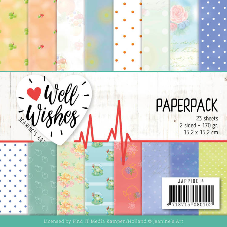 Jeanine's Art Well Wishes Paper Pack