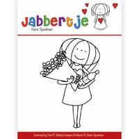 Jabbertje Clear Stamp - Bouquet