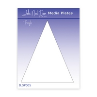 HALF PRICE  John Next Door Media Plate - Triangle